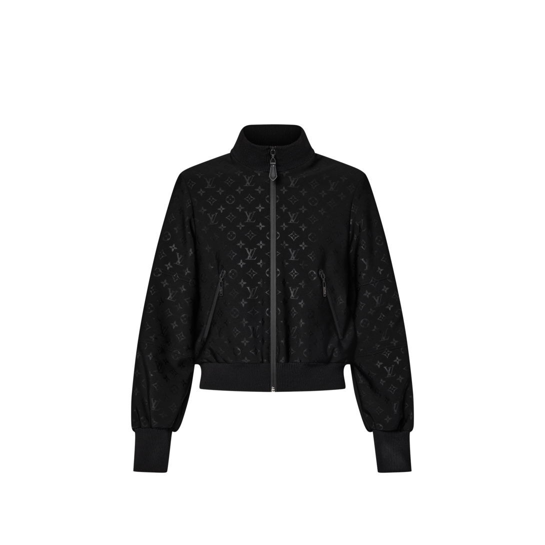 Embossed Monogram Zip-Up Jacket - Ready to Wear | LOUIS VUITTON